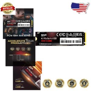 1TB NVMe SSD - 5000/4800 MB/s Speed