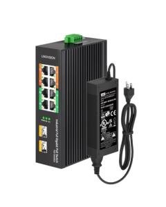 LINOVISION 8-Port Gigabit Unmanaged POE Switch