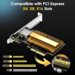WAVLINK 10G PCIe Network Card Adapter