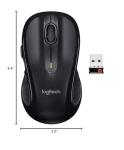 Logitech M510 Wireless Laser Mouse with USB Receiver