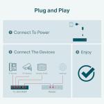 TP-LINK 5-Port Gigabit PoE+ Desktop Switch