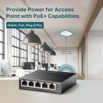 TP-LINK 5-Port Gigabit PoE+ Desktop Switch