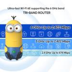 Davolink Minions Kevin Wi-Fi 6E Gaming Router