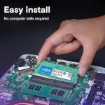 Crucial 32GB DDR4 Laptop RAM, 3200MHz