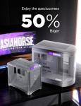AsiaHorse Dual Chamber Full View Gaming Case