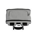 Zion Cases Slab Case Backpack with Slab Case 2GO Graded Card Case; Fits PSA, BGS, HGA, SGC, and CSG Graded Card Slabs; Ideal Travel Storage Solution; (Gray)