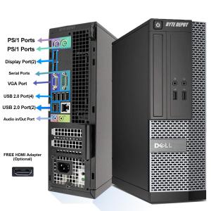 DELL i7 Desktop PC, 64GB RAM, 8TB SSD