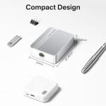 USB 3.0 to Gigabit Ethernet Adapter, Aluminum