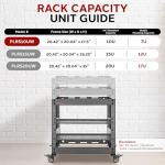PYLE 10U Wall Mount Open Frame Server Rack