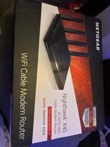 NETGEAR Nighthawk C7800 WiFi Router Modem Combo