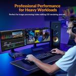 iDsonix M.2 SSD 4TB, PCIe Gen4X4, NVMe SSD M.2 2280, Speeds Up to 7000 MB/s, Internal Gaming Solid State Drive with 3D NAND Flash & Heatsink for PS5, PC, Laptop and Desktop