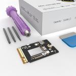 wusheation Mac mini M4 2TB SSD Upgrade – Internal NVMe Hard Drive Replacement Kit for Mac mini M4, DIY Storage Expansion Solution (2, TB)