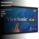 ViewSonic TD3207 32" Touchscreen Monitor