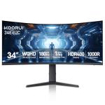 34-Inch Curved Ultrawide Gaming Monitor, 165Hz