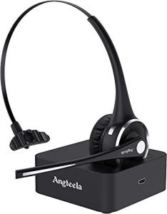 Angteela Wireless Bluetooth Headset with Noise Canceling