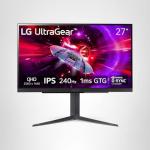 LG Ultragear 27" QHD Gaming Monitor, 240Hz