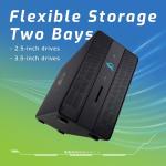 6.0TB OWC Gemini Ultra X6 Thunderbolt (USB-C) Dock and Dual-Drive SSD RAID External Storage Solution