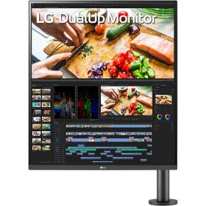 LG 28" DualUp Nano IPS Ergonomic Monitor