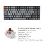 Keychron K2 Compact Gaming Keyboard with Brown Switches