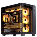 JONSBO TK-3 Black Curved Glass ATX PC Case