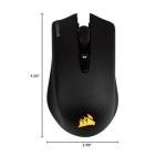 Corsair Harpoon Wireless RGB Gaming Mouse, 10K DPI
