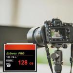 GYWY 128GB UDMA Speed Up to 160MB/s CF Card Camera Card.for Professional Photographer Enthusiast
