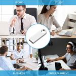 50 Packs 2.0 Flash USB Drives Bulk Waterproof Flash Thumb Drives Memory Pen Stick Small Mini Zinc Alloy Design for PC Computer Laptop Office School Data Storage Silver 128 MB