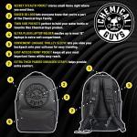 Chemical Guys ACC629 Legacy Stealth Multipurpose Backpack for Travel, Work, & Detailing with Laptop Sleeve