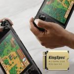 KingSpec 1TB M.2 2230 SSD PCIe 4.0, 5000MB/s Read Copper Heatsink, 3D NAND Flash, Compatible with Steam Deck/ASUS ROG Ally/Surface Pro