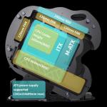 MegaPC Dinosaur M.Star Open-Frame Gaming Case