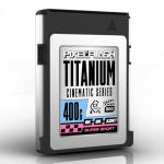 PixelFlash 400 GB CFexpress Type B 4.0 Titanium, 3950/3650 MB/s VPG800, CF Express Memory Card for Photographers & Videographers, Lab Tested, 12K Video 400GB Cinematic Series 2025 Model