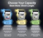 PixelFlash 400 GB CFexpress Type B 4.0 Titanium, 3950/3650 MB/s VPG800, CF Express Memory Card for Photographers & Videographers, Lab Tested, 12K Video 400GB Cinematic Series 2025 Model