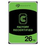 Seagate (Recertified Exos 26TB Internal Hard Drive HDD - 3.5 in CMR SATA 6Gb/s, 7200 RPM, 512MB Cache, 2.5M MTBF (ST26000NM000C) , Renewed