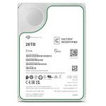 Seagate (Recertified Exos 26TB Internal Hard Drive HDD - 3.5 in CMR SATA 6Gb/s, 7200 RPM, 512MB Cache, 2.5M MTBF (ST26000NM000C) , Renewed