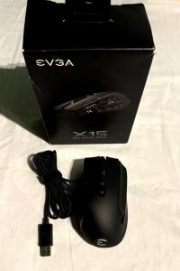 EVGA X15 8K Gaming Mouse - Wired, Customizable