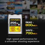 256GB CFexpress Type A Card for 4K/8K Video