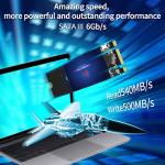 GAMERKING 256GB M.2 2260 SATA III 6Gb/s SSD Internal High Performance Solid State Drive for Desktop Laptop