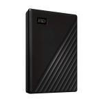 WD 1TB My Passport, Portable External Hard Drive, Black, backup software with defense against ransomware, and password protection, USB 3.1/USB 3.0 compatible - WDBYVG0010BBK-WESN