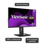 ViewSonic 24" Dual Pack 1080p USB-C Monitors