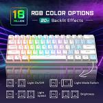 RK Royal Kludge RK61 60% Mechanical Gaming Keyboard