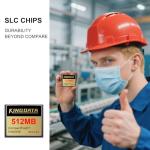 KINGDATA 512MB Compact Flash Card 5-Pack