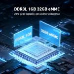 GL.iNet Comet PoE (GL-RM1PE) Remote KVM Control Over Internet - PoE/Type - C Dual Power Option 4K@30Hz,32GB EMMC Tailscale Support for PC Server Remote Access Power Management Adapted KVM Switches