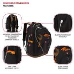 SwissGear Tool Bag Backpack, Fits Up to 17-Inch Laptop, Work Pack PRO, Black/Brown Canvas