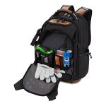 SwissGear Tool Bag Backpack, Fits Up to 17-Inch Laptop, Work Pack PRO, Black/Brown Canvas