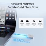 Fanxiang 1TB Magnetic Portable SSD with Type-C