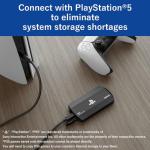 BUFFALO External SSD 1.0TB Officially Licensed Product, Compatible with PS 5 / PS 4 Consoles - USB3.2 Gen2 Type A and C - Portable Anti Shock IP55 Dust and Water Resistant SSD-PHO1.0U3B