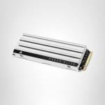 Corsair MP600 Elite 1TB M.2 PCIe Gen4 x4 NVMe SSD – Optimized for PS5 – Included Heatsink – M.2 2280 – Up to 7,000MB/sec Sequential Read – High-Density 3D TLC NAND – White