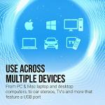 PNY 256GB Turbo Attaché 3 USB 3.0 Flash Drive 3-Pack – Grey, P-FD256X3TBOP-MP, 100MB/s, Light-Weight Durable - Data Storage and Transfer