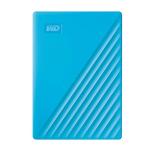 WD 1TB My Passport, Portable External Hard Drive, Blue, backup software with defense against ransomware, and password protection, USB 3.1/USB 3.0 compatible - WDBYVG0010BBL-WESN