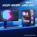 STGAubron Gaming PC Desktop, GeForce RTX 2060 6G GDDR6, Intel Core i7 up to 3.9 GHz, 16G RAM, 512G SSD, WiFi, BT 5.0, RGB Fan x6, RGB BT Sound Bar, Windows 10 Home